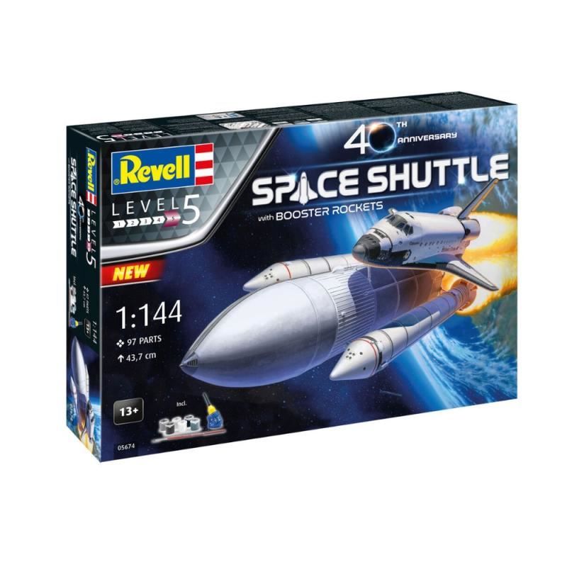 Gift Set - Space Shuttle & Boosters 40th Anniversary