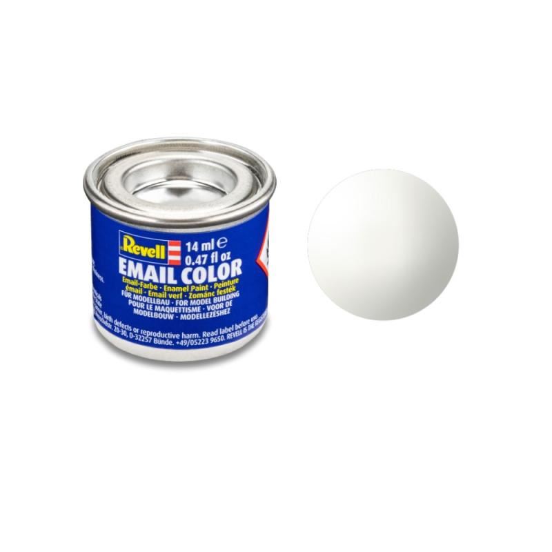 Gloss "White" (RAL 9010) Email Color Enamel - 14ml