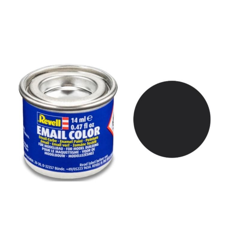 Matt "Tar Black" (RAL 9021) Email Color - 14ml