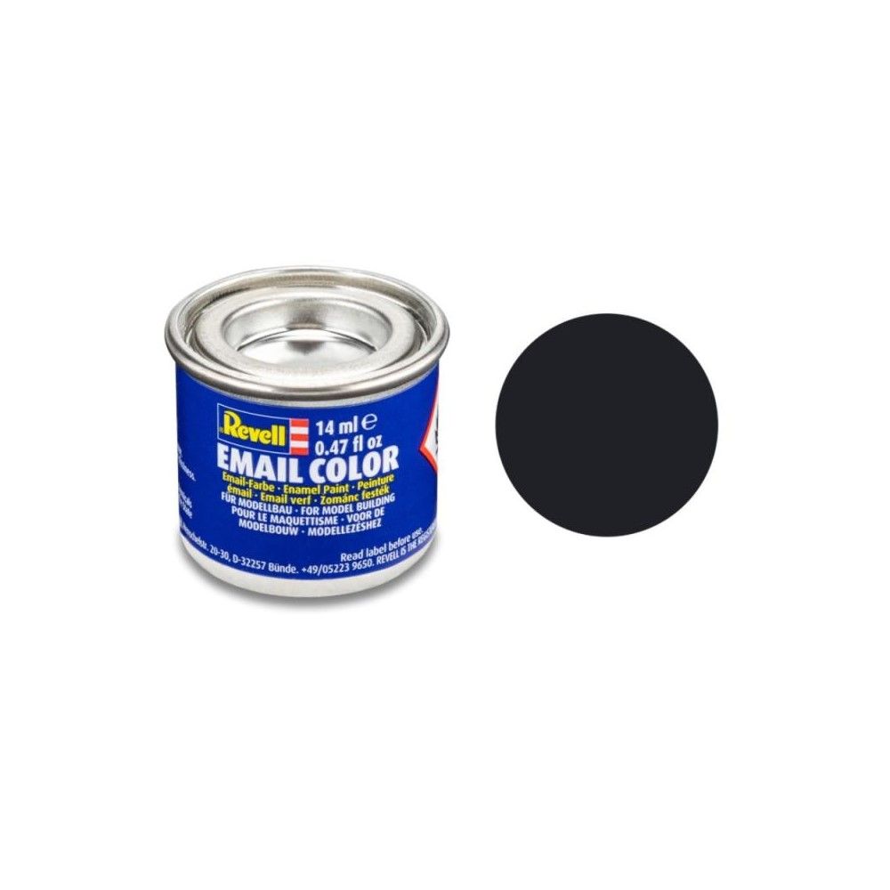 Matt "Black" (RAL 9011) Email Color Enamel - 14ml