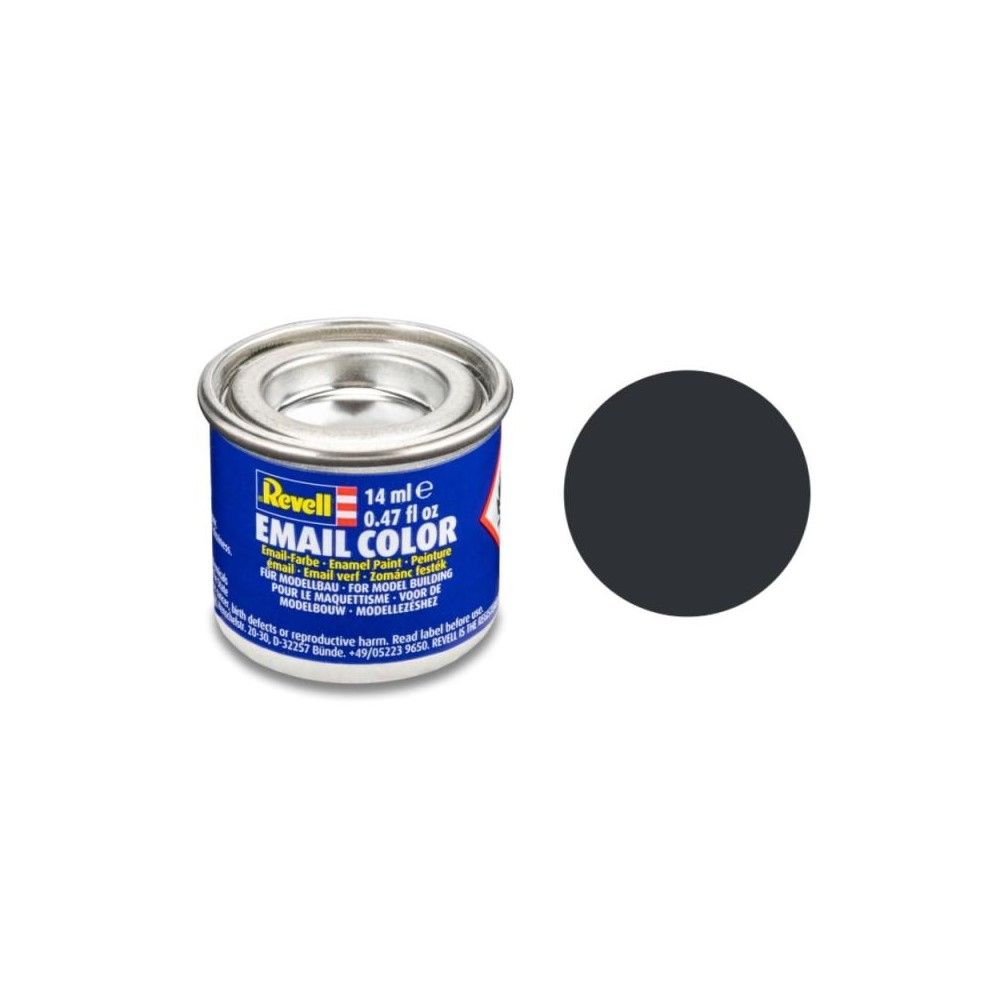 Matt "Anthracite Grey" (RAL 7021) Email Color 14ml