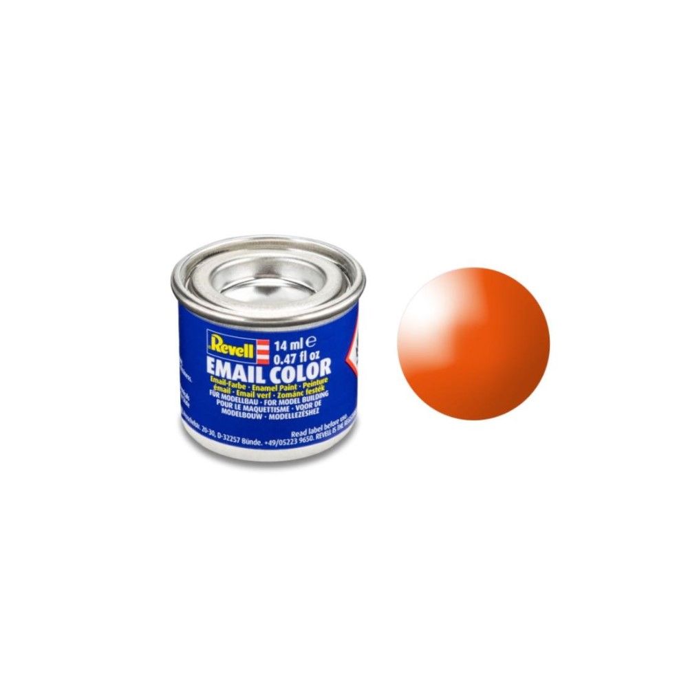 Gloss "Orange" (RAL 2004)Email Color Enamel - 14ml