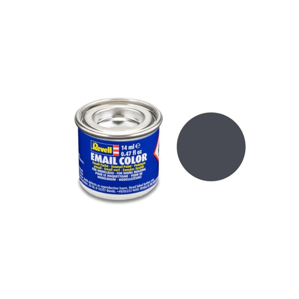 Matt "Tank Grey" (RAL 7024)Email Color Enamel 14ml