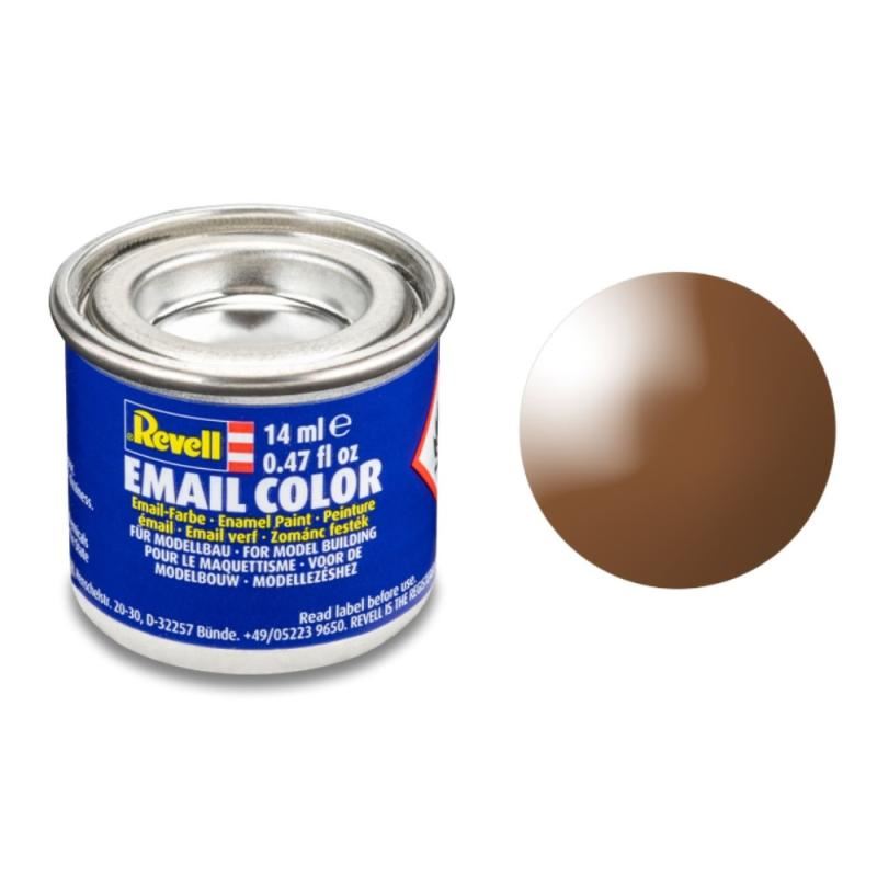 Gloss "Mud Brown"(RAL 8003)Email Color Enamel 14ml