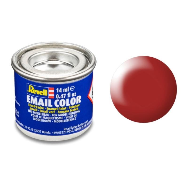 Silk "Fiery Red" (RAL 3000)Email Color Enamel 14ml