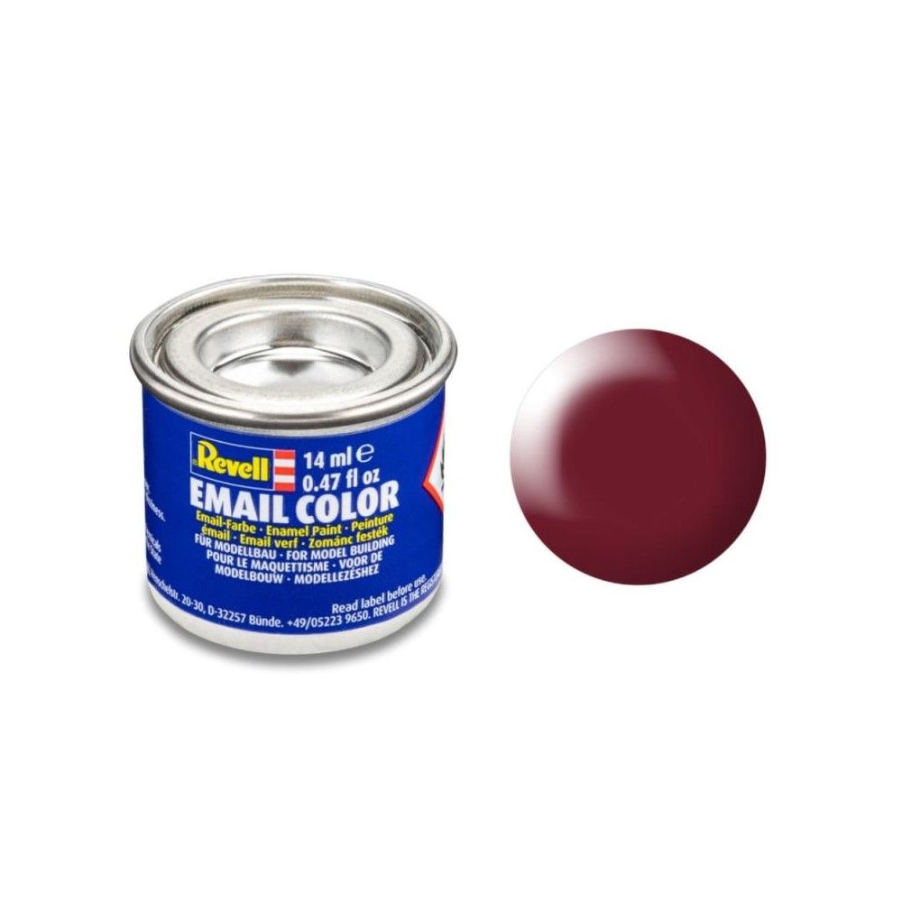 Silk "Purple Red"(RAL 3004)Email Color Enamel 14ml