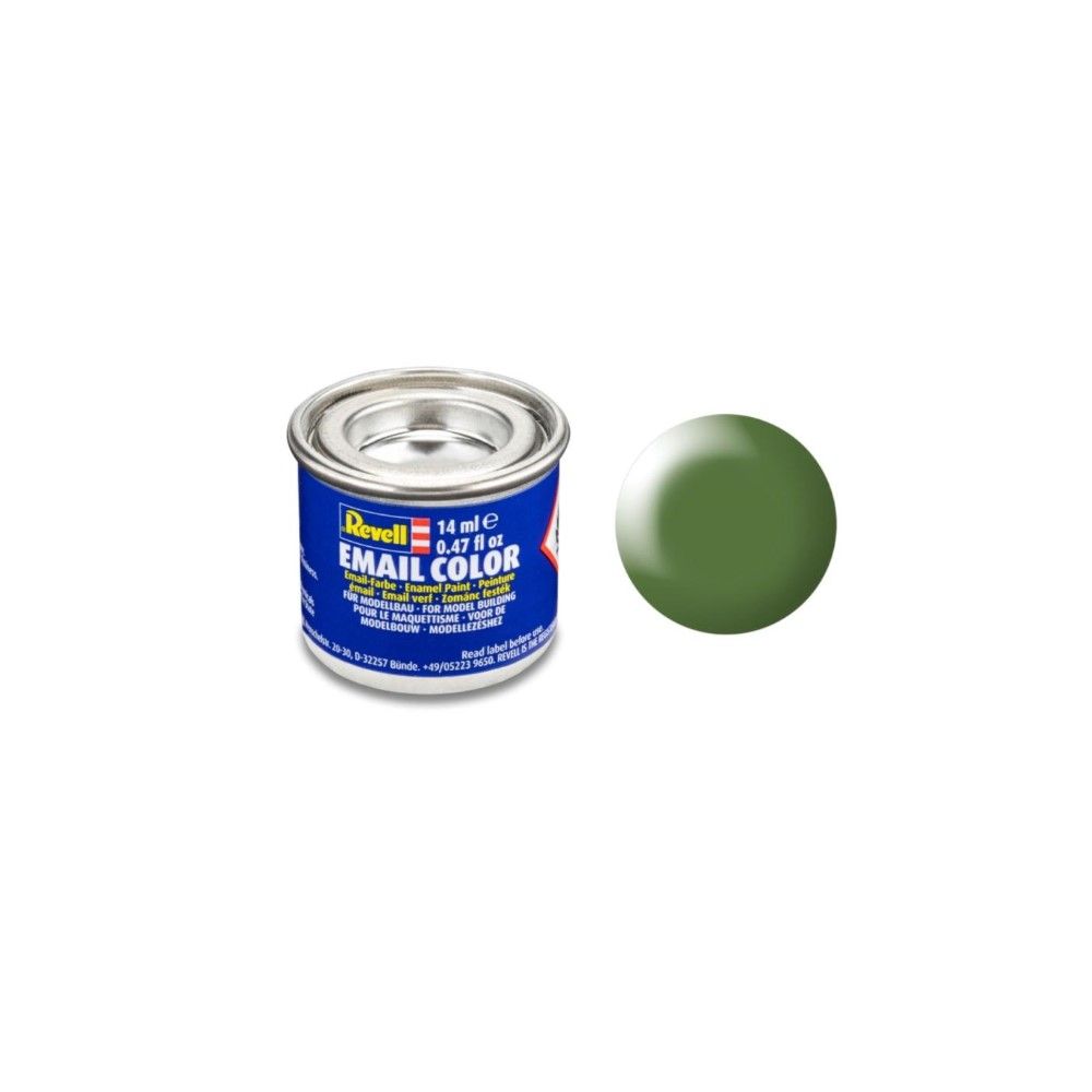 Silk "Fern Green"(RAL 6025)Email Color Enamel 14ml