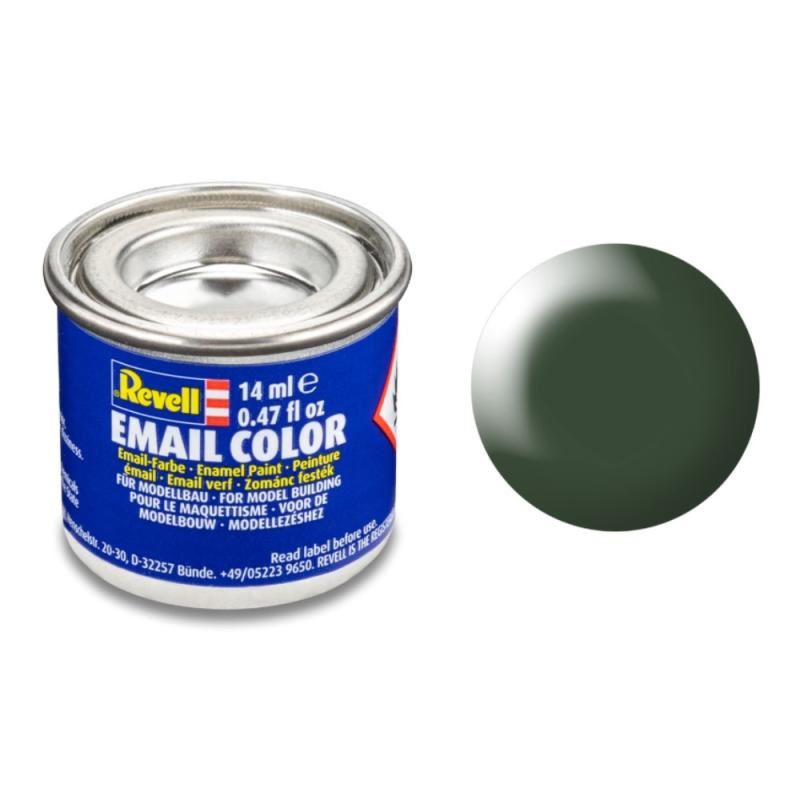 Silk "Dark Green"(RAL 6020)Email Color Enamel 14ml