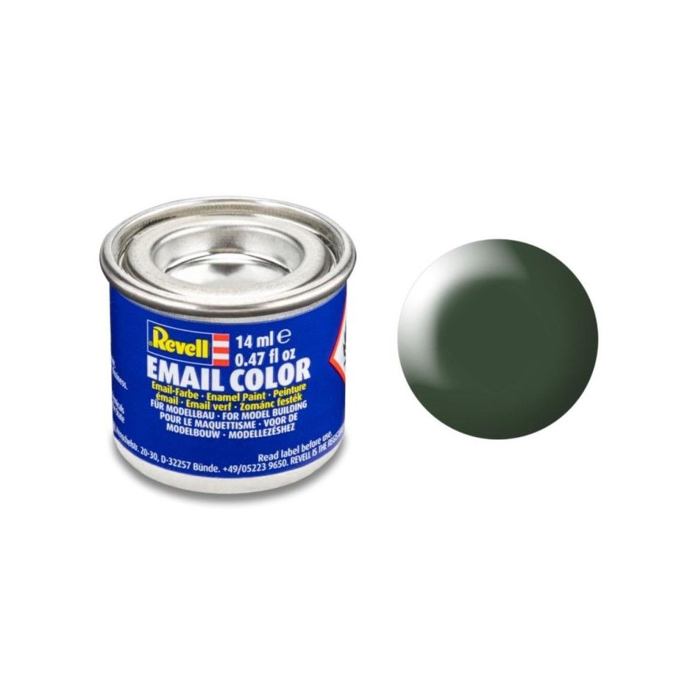 Silk "Dark Green"(RAL 6020)Email Color Enamel 14ml