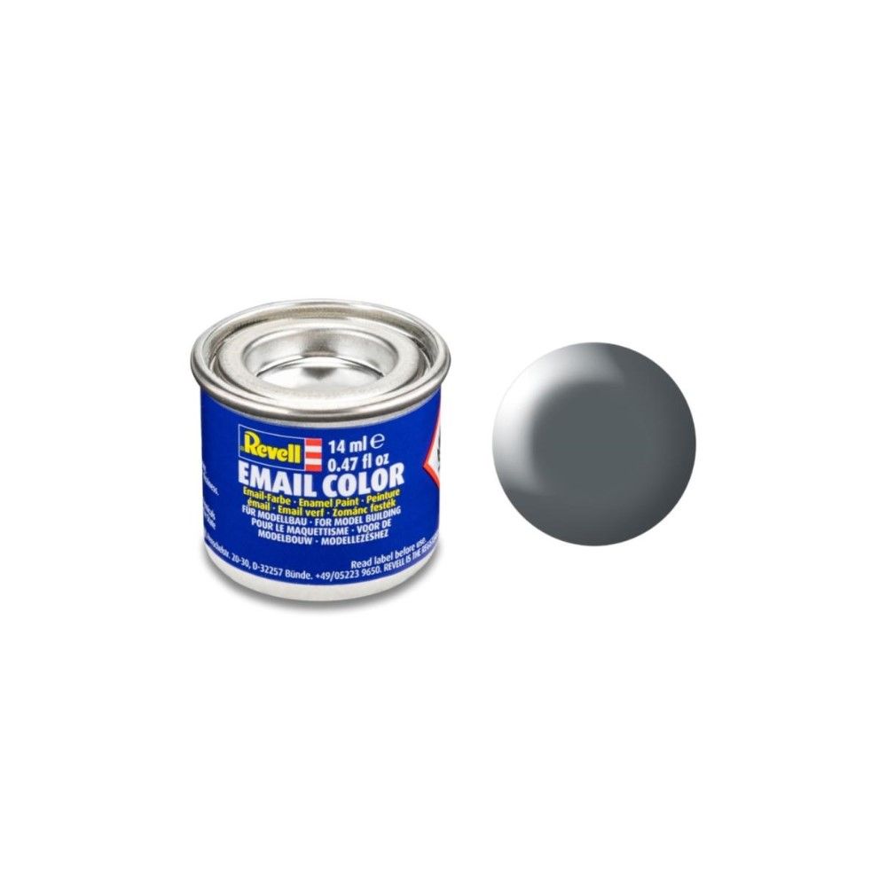 Silk "Dark Grey" (RAL 7012)Email Color Enamel 14ml