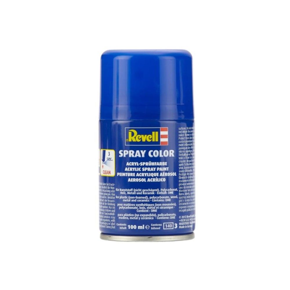 Clear "Gloss" Spray Color Acrylic Aerosol - 100ml