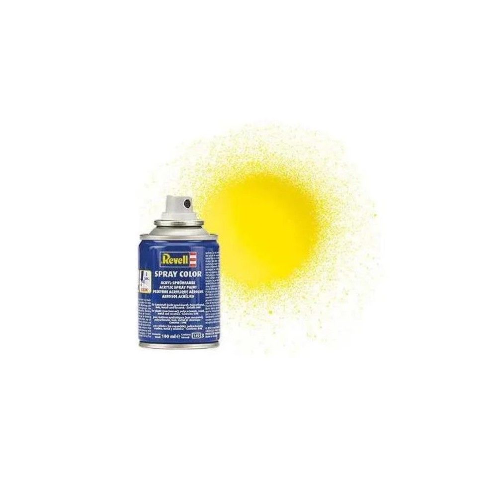 Gloss "Yellow" Spray Color Acrylic Aerosol - 100ml