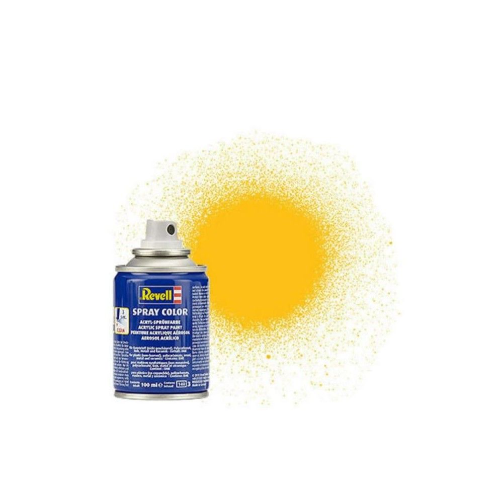 Matt "Yellow" Spray Color Acrylic Aerosol - 100ml