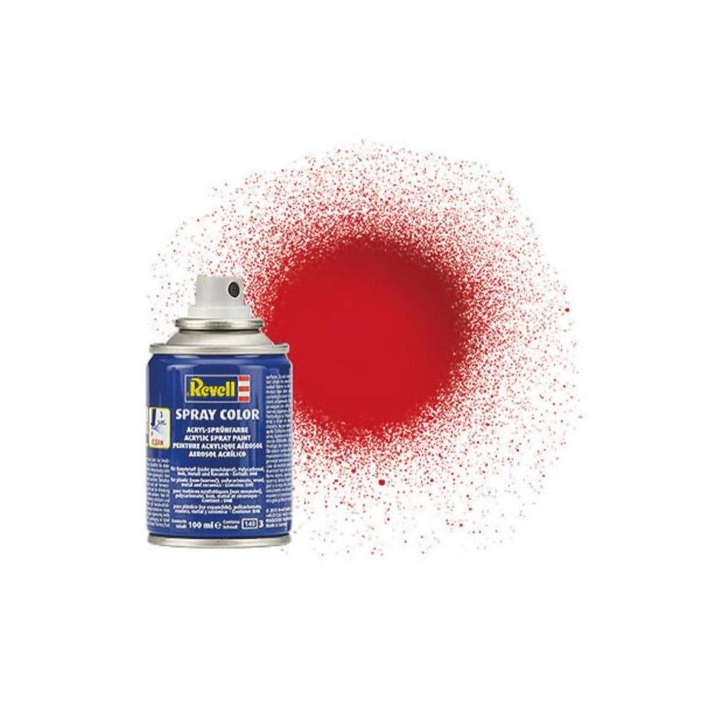 Gloss "Fiery Red" Spray Color Acrylic Aerosol100ml