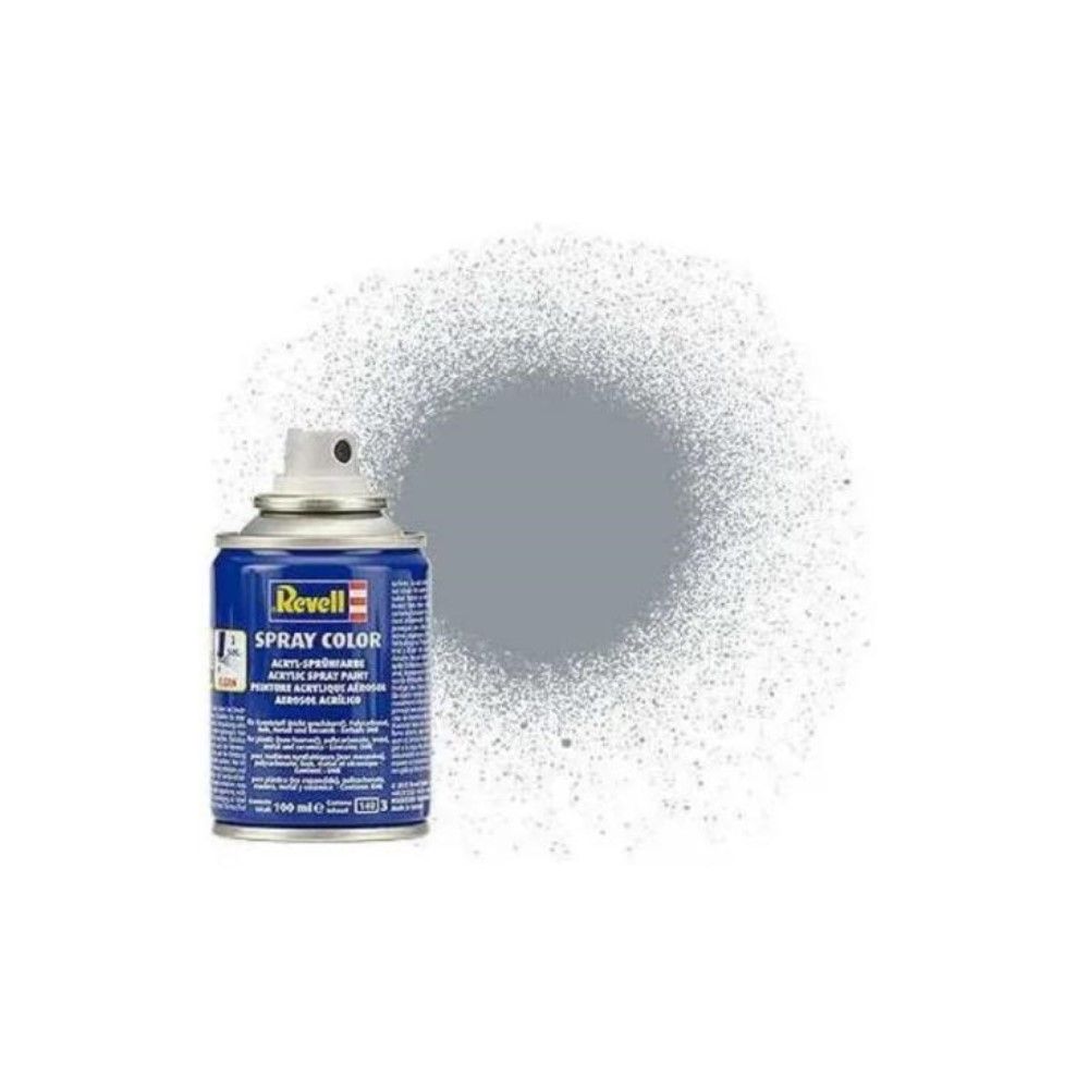 Metallic "Steel" Spray Color Acrylic Aerosol 100ml