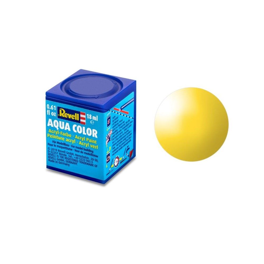 Gloss "Yellow" (RAL 1018)Aqua Color Acrylic - 18ml