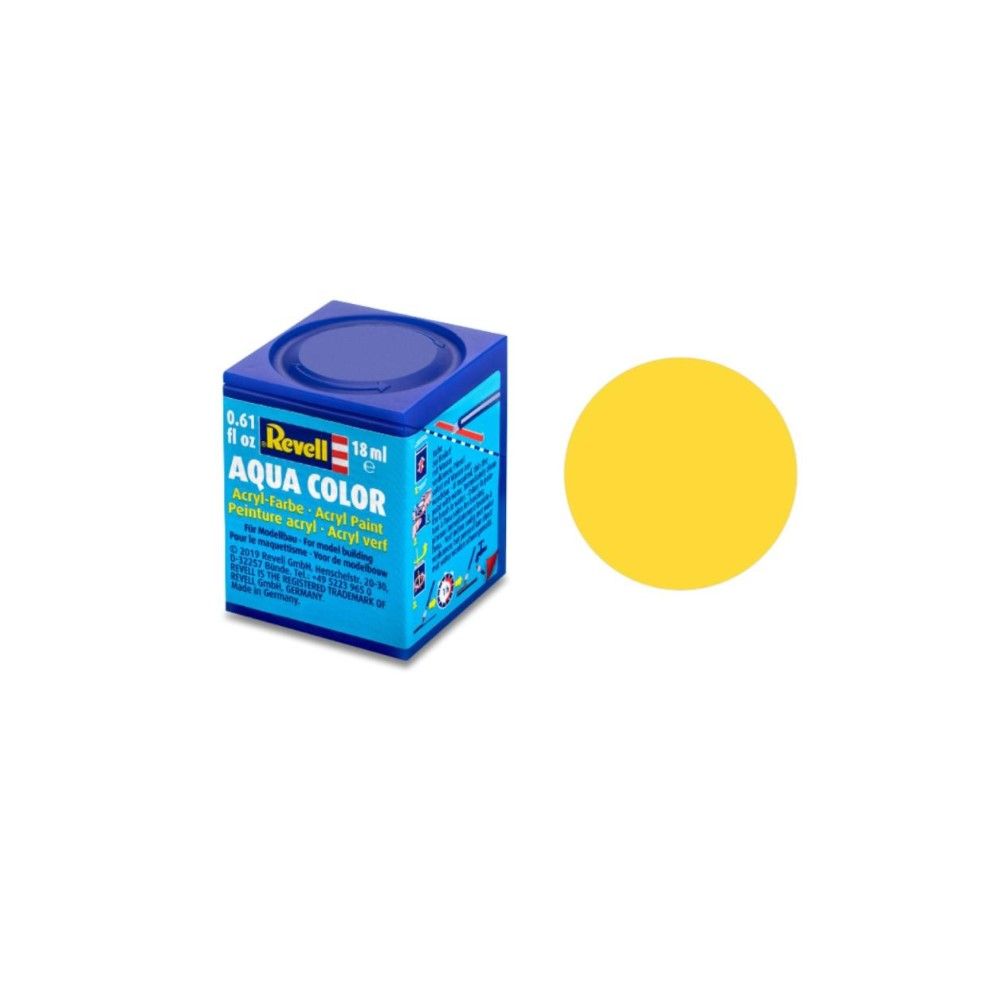 Matt "Yellow" (RAL 1017) Aqua Color Acrylic - 18ml