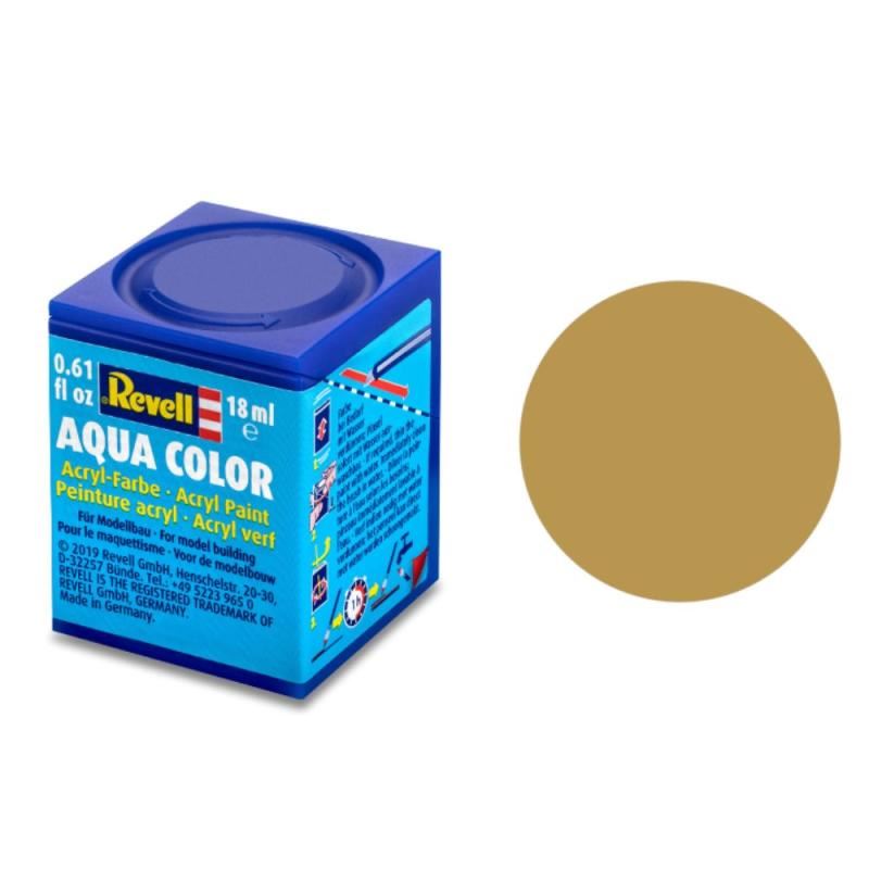 Matt "Sandy Yellow" (RAL 1024) Aqua Color - 18ml