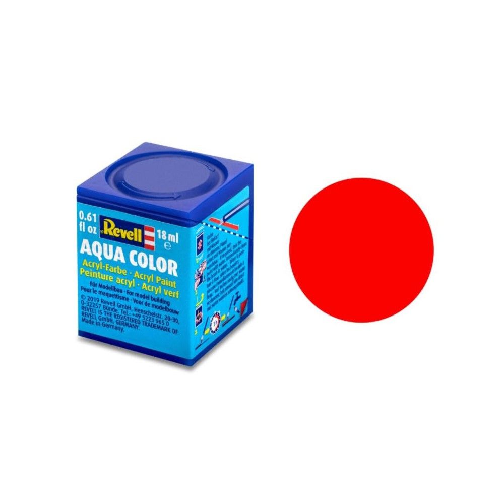 Matt "Luminous Orange" (RAL 2005)Aqua Color - 18ml
