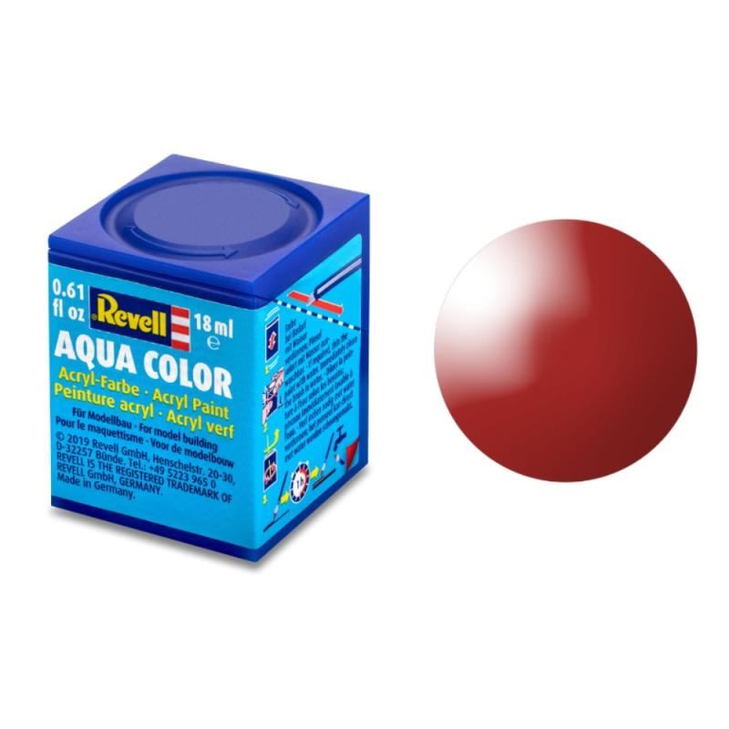 Gloss "Fiery Red" (RAL 3000)Aqua Color Acrylic18ml