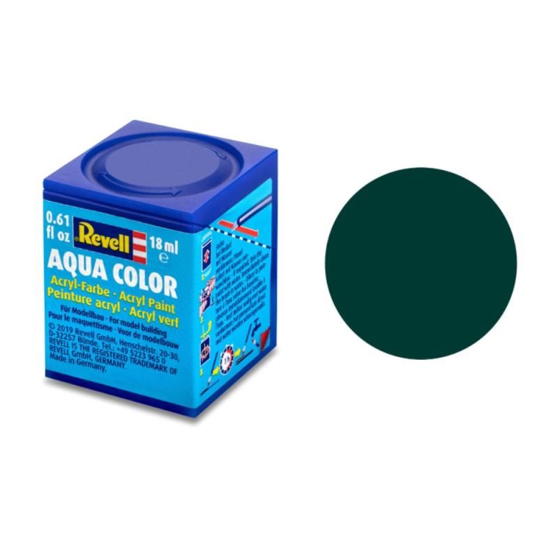 Matt "Black-Green" Aqua Color Acrylic - 18ml