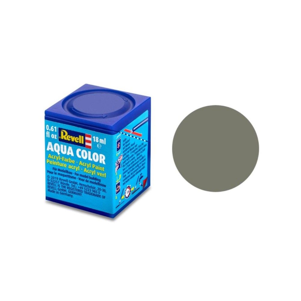 Matt "Light Olive" (RAL 7003) Aqua Color - 18ml