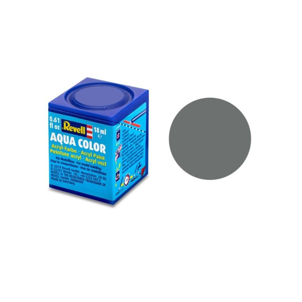 Matt "Mouse Grey" (RAL 7005)Aqua Color Acrylic18ml