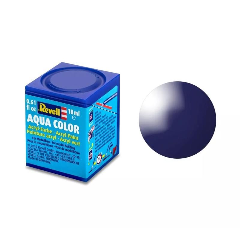 Gloss "Night Blue" (RAL 5022) Aqua Color - 18ml