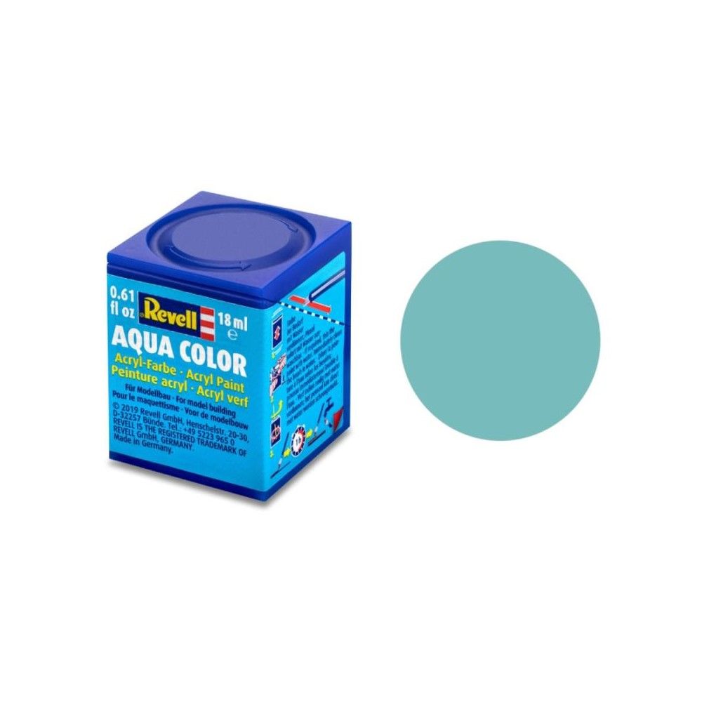 Matt "Light Green" (RAL 6027) Aqua Color - 18ml