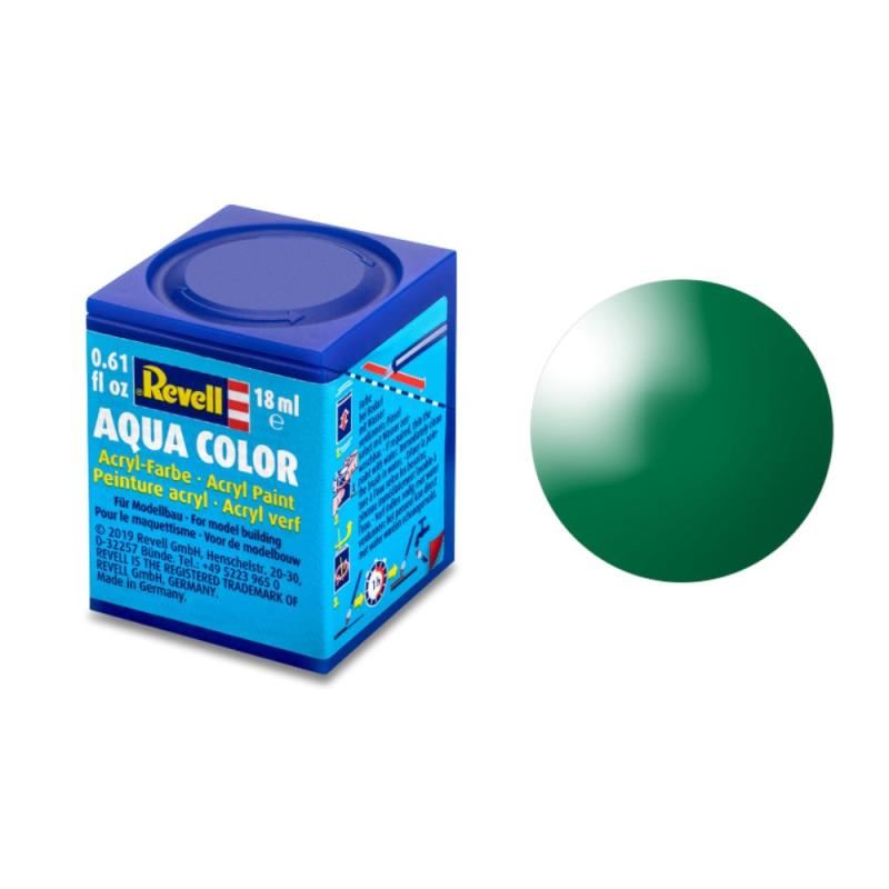 Gloss "Emerald Green" (RAL 6029) Aqua Color - 18ml