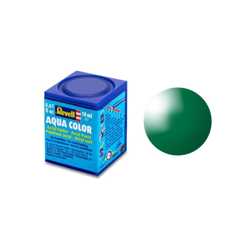 Gloss "Emerald Green" (RAL 6029) Aqua Color - 18ml