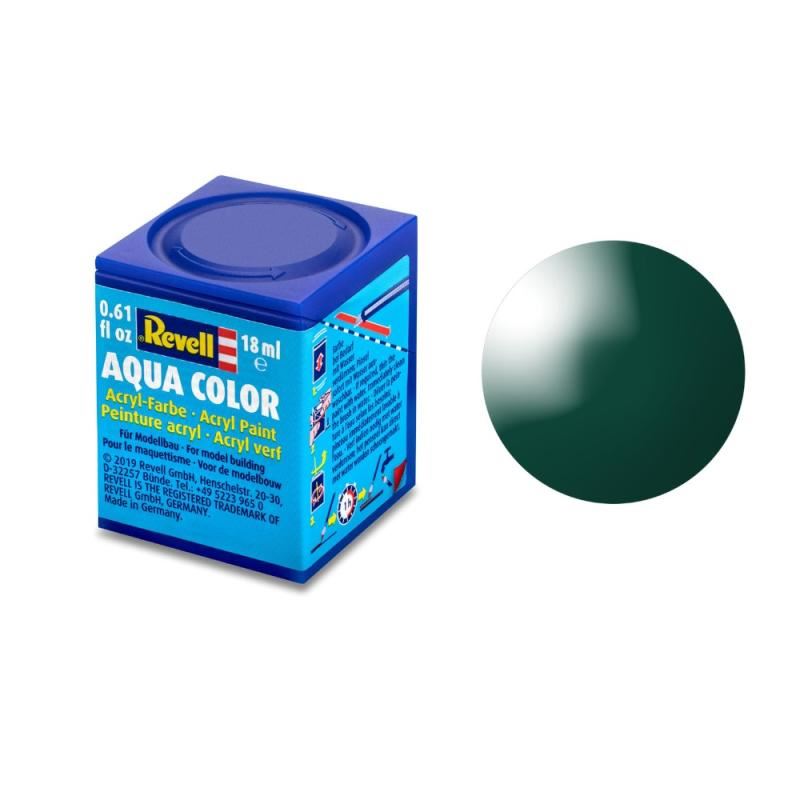 Gloss "Sea/Moss Green" (RAL 6005)Aqua Color - 18ml