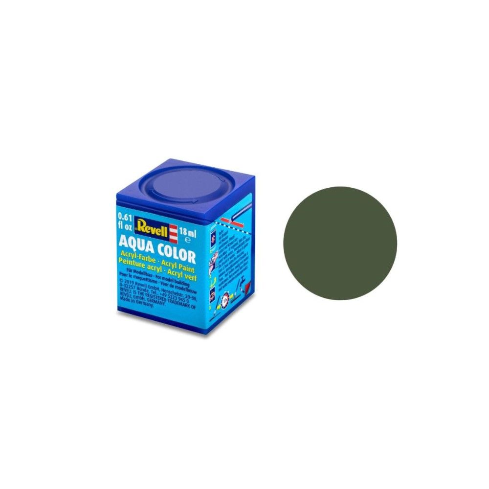 Matt "Bronze Green" (RAL 6031) Aqua Color - 18ml