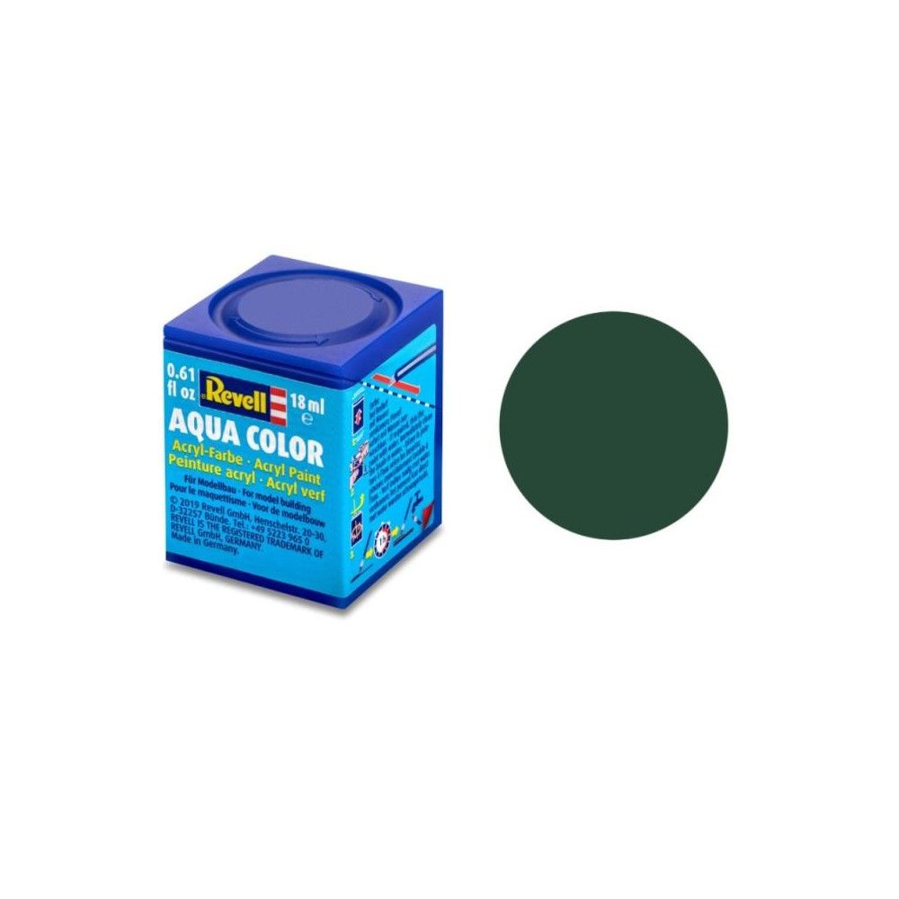 Matt "RAF Dark Green" Aqua Color Acrylic - 18ml