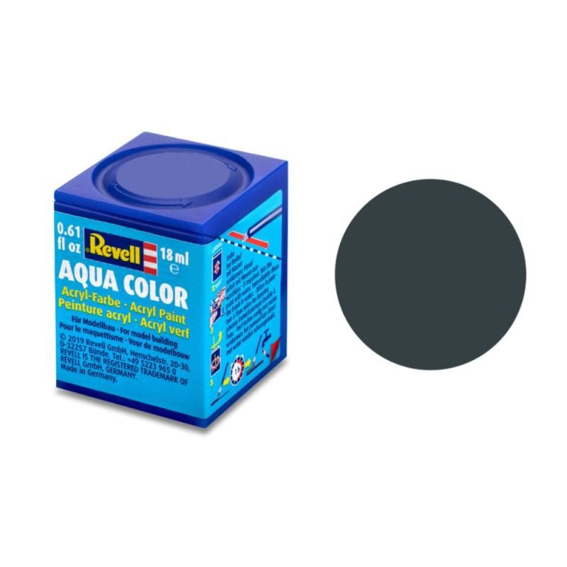 Matt "Granite Grey" (RAL 7026) Aqua Color - 18ml