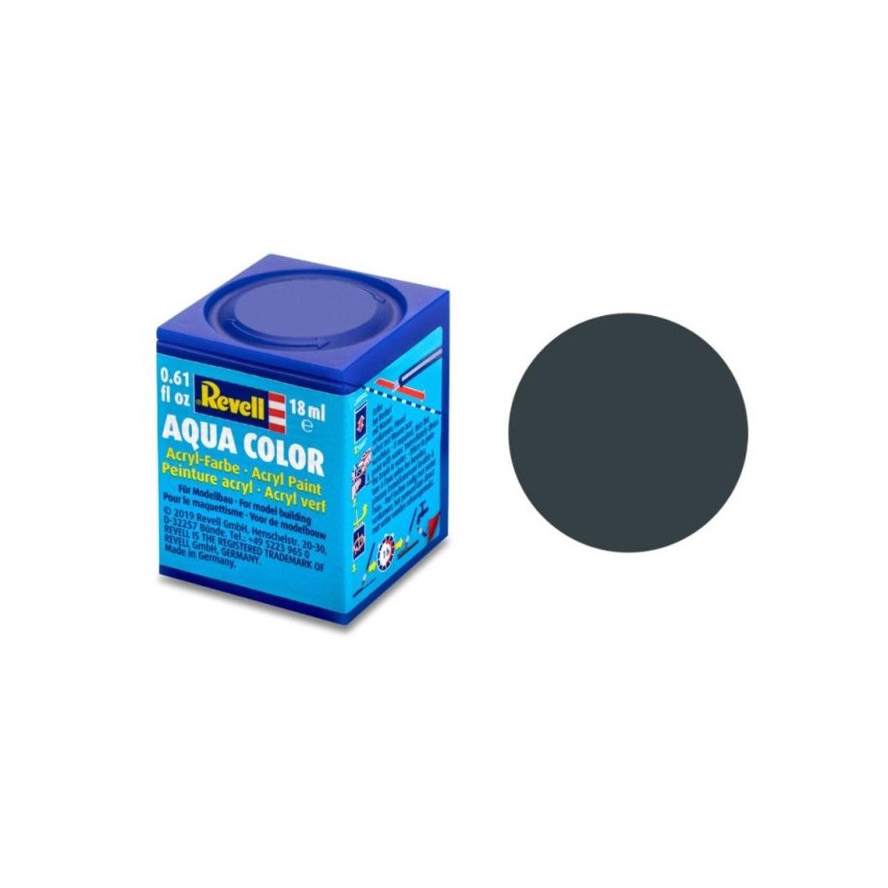 Matt "Granite Grey" (RAL 7026) Aqua Color - 18ml