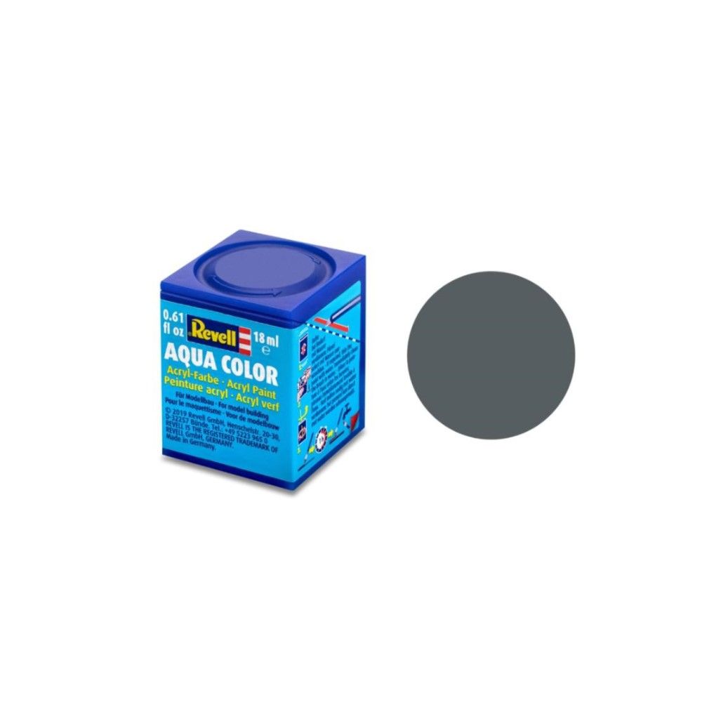 Matt "Dust Grey" (RAL 7012)Aqua Color Acrylic 18ml
