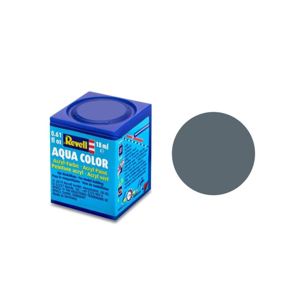 Matt "Greyish Blue" (RAL 7031) Aqua Color - 18ml