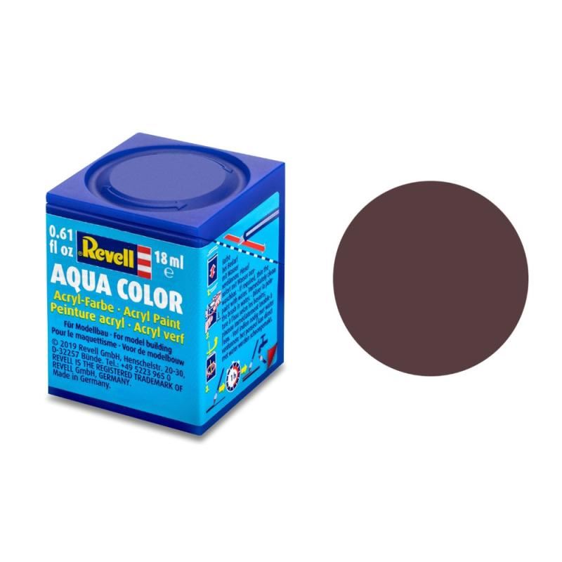 Matt "Leather Brown" (RAL 8027) Aqua Color - 18ml