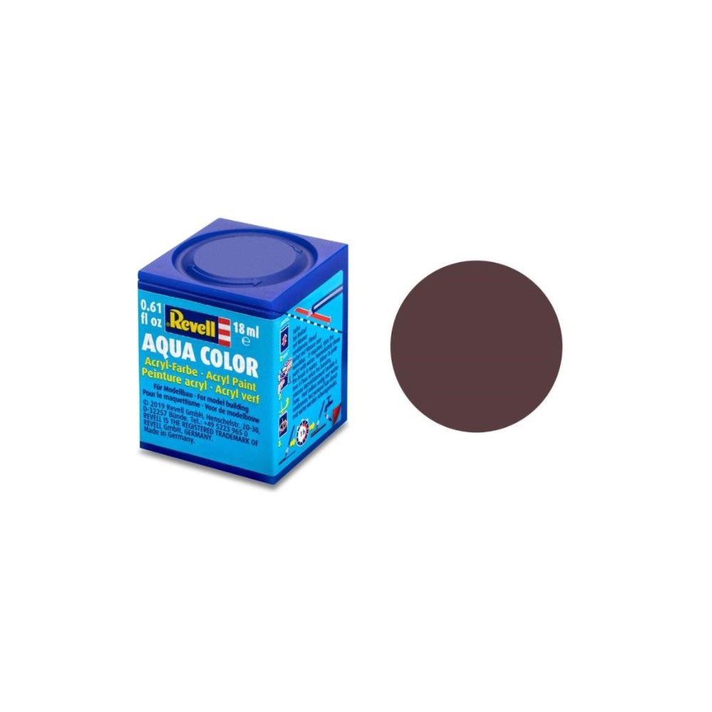 Matt "Leather Brown" (RAL 8027) Aqua Color - 18ml