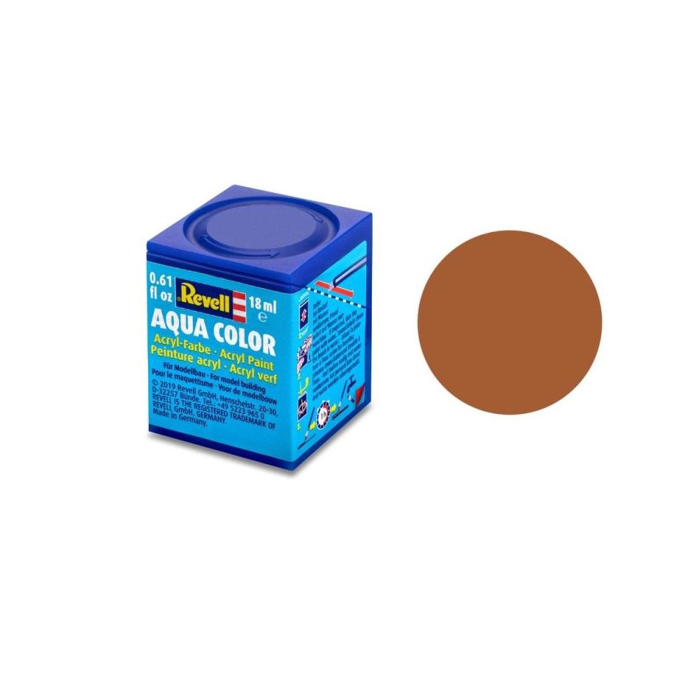 Matt "Brown" (RAL 8023) Aqua Color Acrylic - 18ml