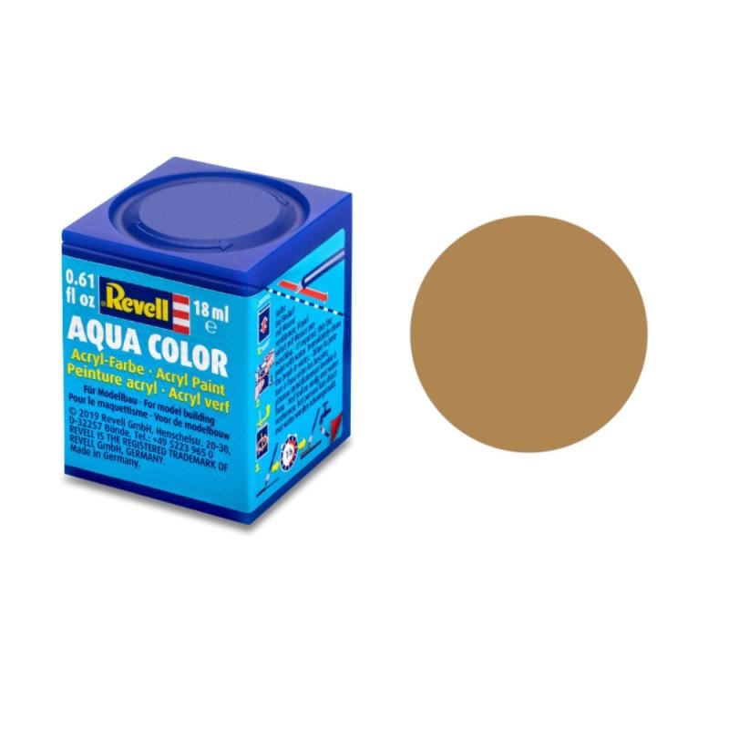 Matt "Ochre Brown" (RAL 1011) Aqua Color - 18ml