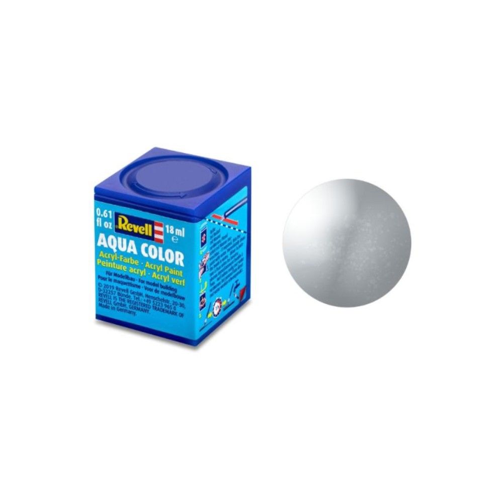Metallic "Silver" Aqua Color Acrylic - 18ml