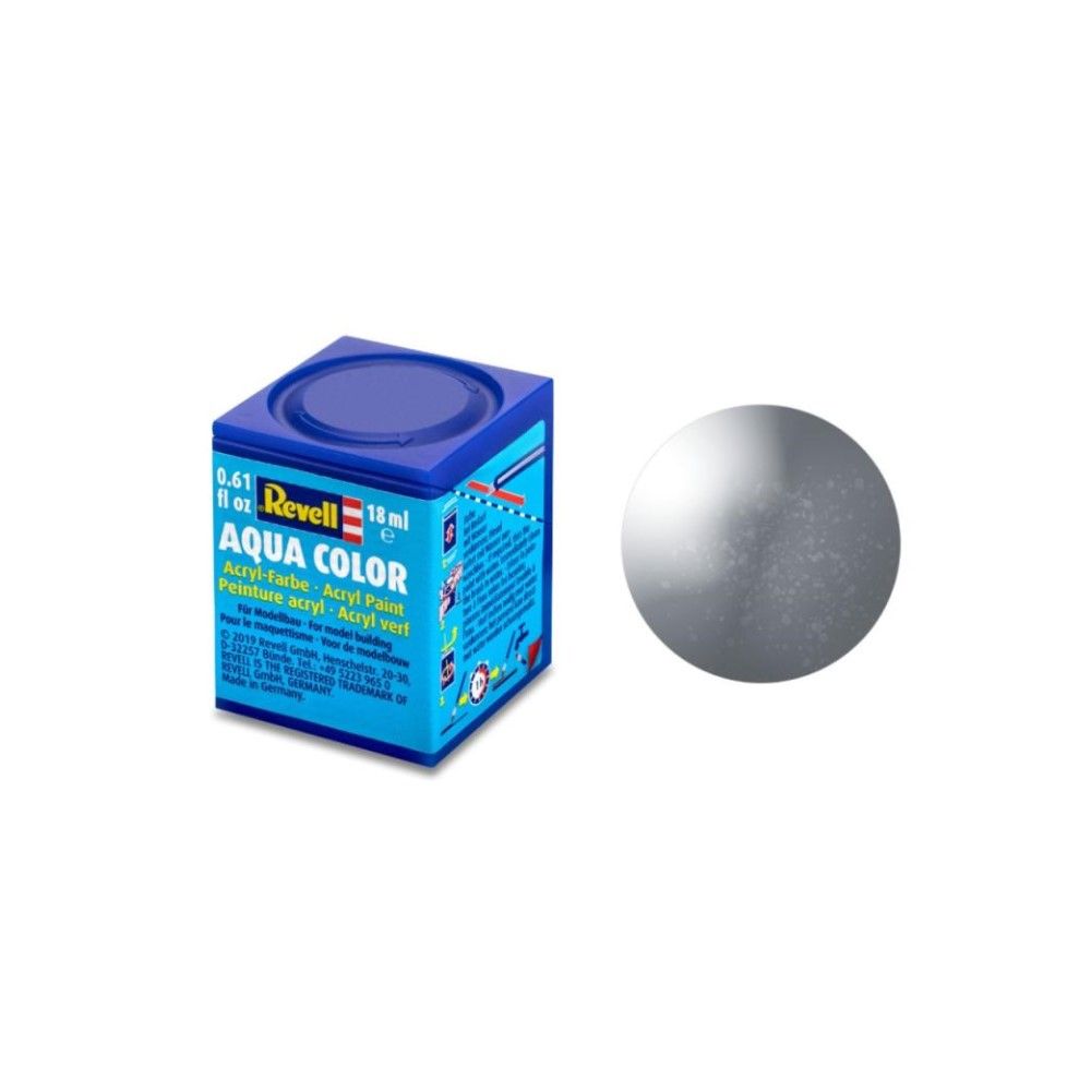 Metallic "Steel" Aqua Color Acrylic - 18ml