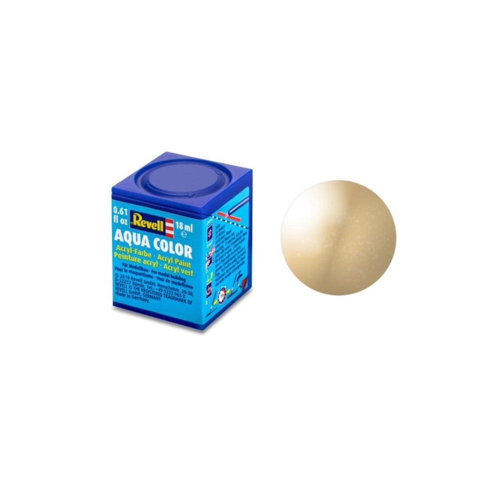 Metallic "Gold" Aqua Color Acrylic - 18ml