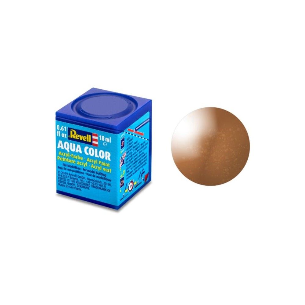 Metallic "Bronze" Aqua Color Acrylic - 18ml