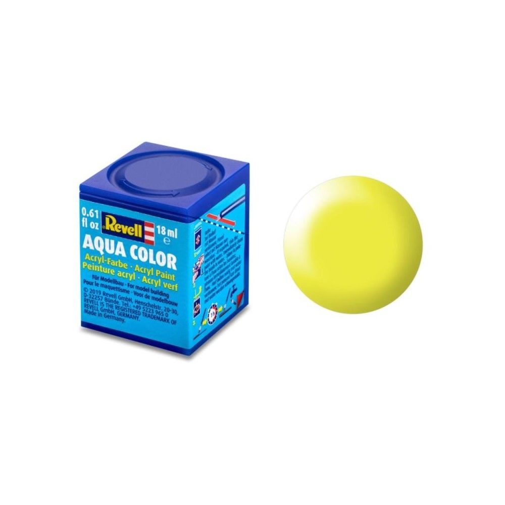 Silk "Lum. Yellow" (RAL 1026) Aqua Color - 18ml