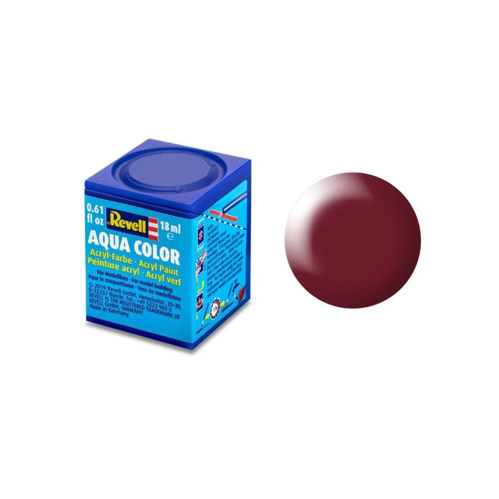 Silk "Purple Red"(RAL 3004)Aqua Color Acrylic 18ml