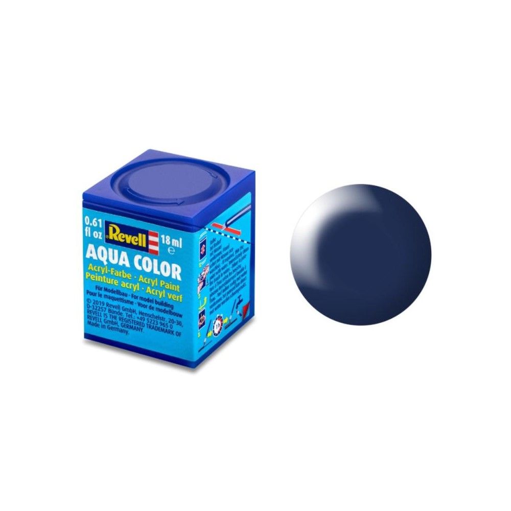 Silk "Lufthansa-Blue" (RAL 5013) Aqua Color - 18ml