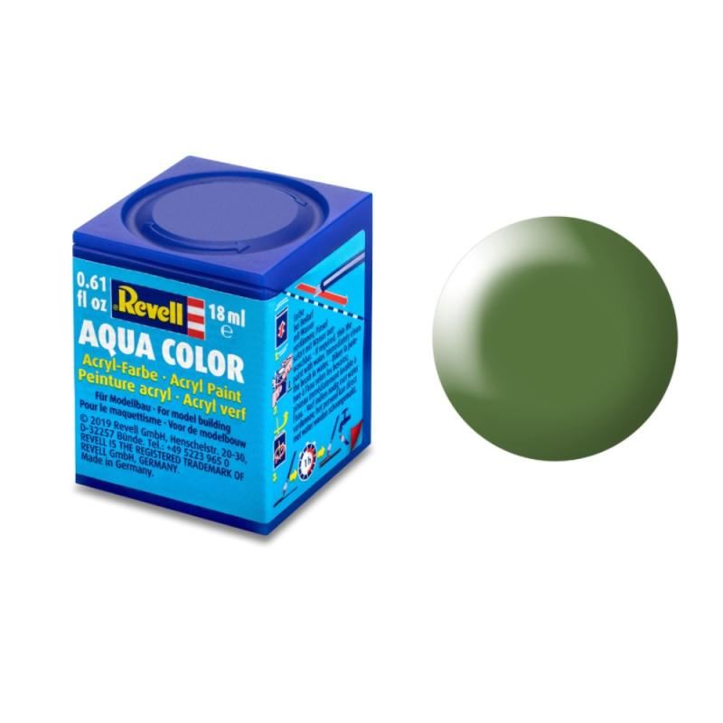 Silk "Fern Green"(RAL 6025)Aqua Color Acrylic 18ml